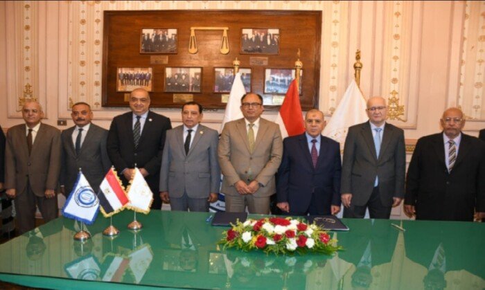 بروتوكول تعاون بين «القضاء الأعلى» و«حلوان الأهلية» لتعزيز التدريب والبحث العلمي