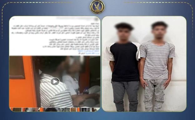 داخل قطار أسيوط.. الداخلية تضبط شخصين ظهرا يشعلان سجائر يدوية