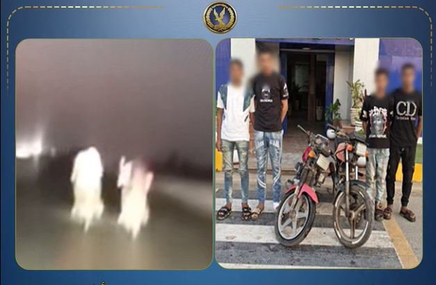 ضبط سائقي دراجتين ناريتين لسيرهم برعونة وتعريض حياة المواطنين للخطر