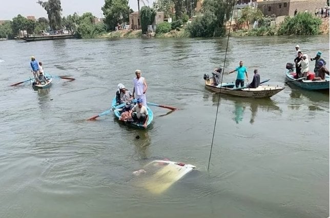 انتشال جثمان موظف من بحر شبين بالمنوفية