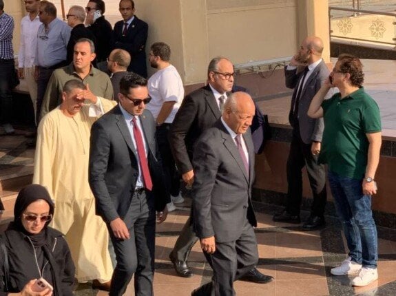 مصطفى بكري في تشييع جنازة أحمد الزند: أسد ثورة 30 يونيو ورمز استقلال القضاء