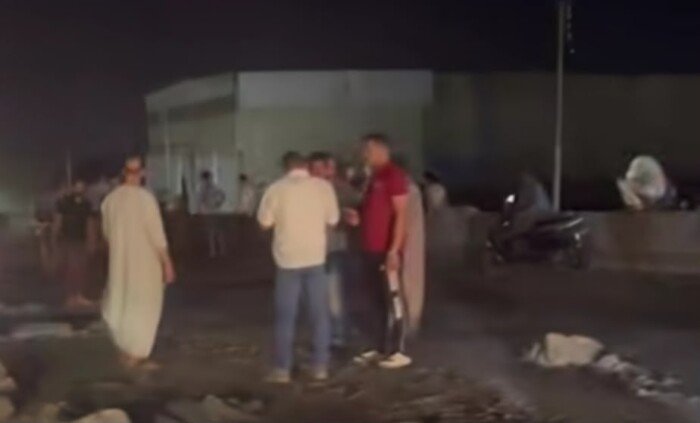 تصادم جرار زراعي بسيارة نصف نقل بطريق بنها – المنصورة