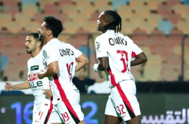 الزمالك يسجل الهدف الأول أمام غزل المحلة في الدوري الممتاز «فيديو»