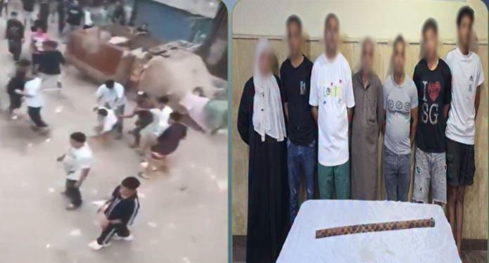 خلافات الجيرة.. القبض على طرفي مشاجرة بالأسلحة البيضاء بالقليوبية| فيديو
