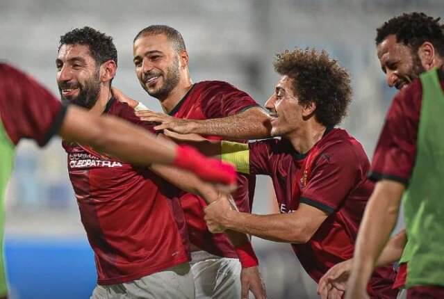 سيراميكا كليوباترا يعتلي صدارة الدوري مؤقتًا بثنائية في شباك البنك الأهلي