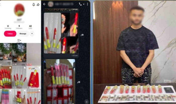 القبض على المتهم بالترويج لبيع الألعاب النارية عبر «الميديا» بالمحلة