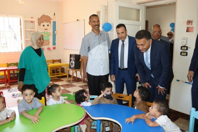 محافظ القليوبية يفتتح المركز التكنولوجي بالوحدة المحلية لقرية ترسا