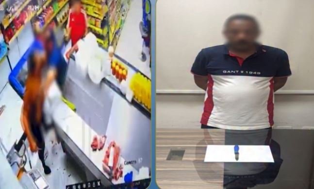 بسبب جودة اللحوم.. عامل يعتدي على مورد بسلاح أبيض في العجوزة | فيديو