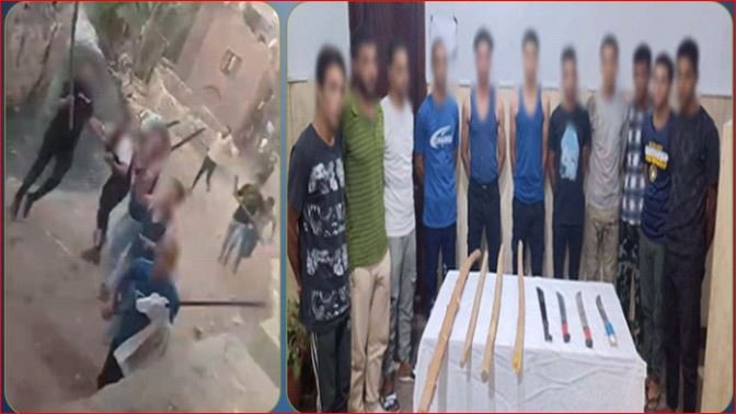 خلافات الجيرة تشعل مشاجرة بين عائلتين في الفيوم.. والأمن يضبط طرفيها