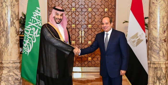 في برقية شكر للرئيس السيسي.. ولي العهد السعودي يؤكد على متانة العلاقات بين البلدين