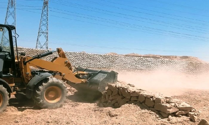 إزالة 303 حالة تعدٍ على أملاك الدولة بأسوان