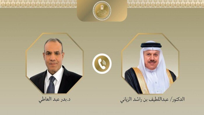 وزير الخارجية يبحث مع نظيره البحريني العلاقات الثنائية وتطورات الأوضاع الإقليمية