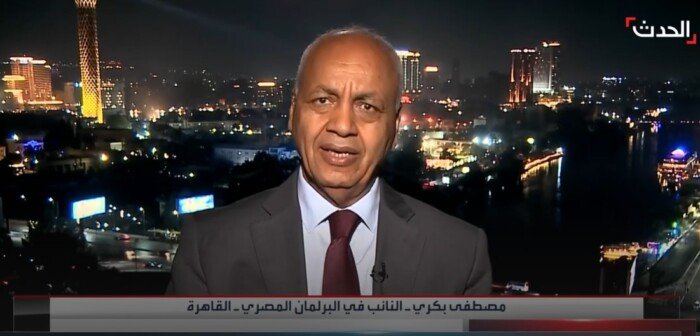 مصطفى بكري: التعامل مع الكيانات الشرعية أحد ثوابت السياسة الخارجية المصرية