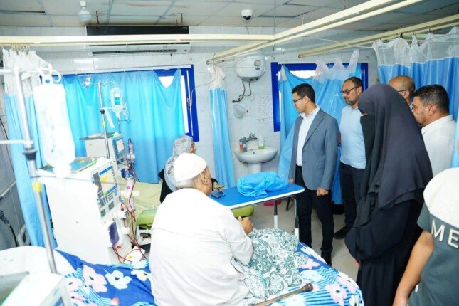 نائب محافظ مطروح يتفقد عدداً من المدارس والمستشفى العام