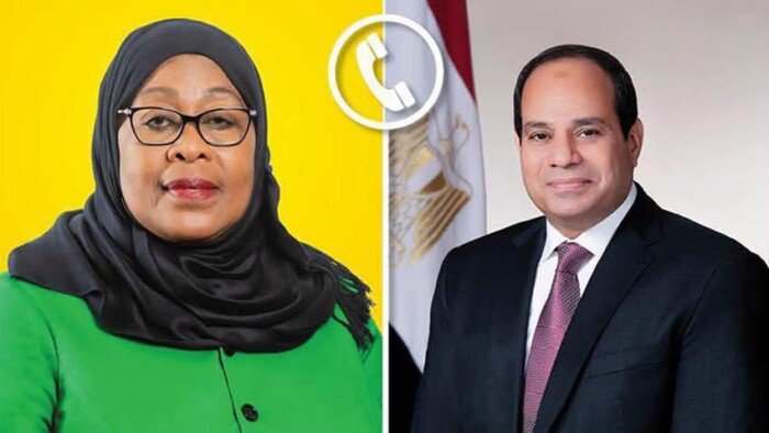 الرئيس السيسي يعزي رئيسة تنزانيا في وفاة زوجها ويؤكد عمق العلاقات التاريخية بين البلدين