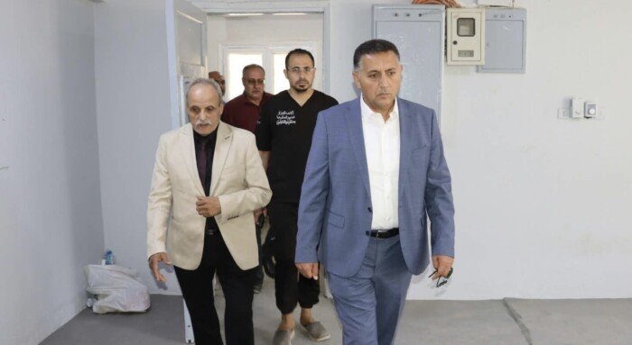 محافظ القليوبية يتفقد أعمال تطوير مقر التأمين الصحي بشبين القناطر