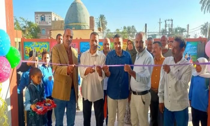افتتاح مدرسة الشيخ حسين والنوايل بأبوتشت بطاقة 1080 طالبا وطالبة