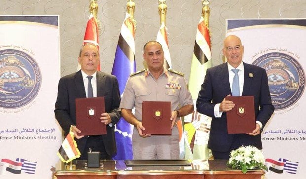مصر تستضيف الاجتماع الثلاثي السادس لوزراء دفاع مصر واليونان وقبرص