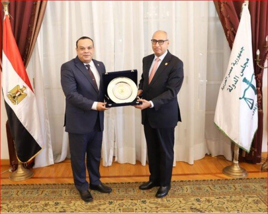 رئيس مجلس الدولة يستقبل رئيس الهيئة الوطنية للانتخابات لتهنئته بالمنصب