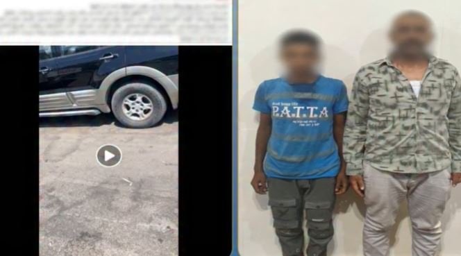 «كنا بهزر ».. القبض على المتهمين بإحداث تلفيات وخدوش بسيارة في الوايلي | فيديو