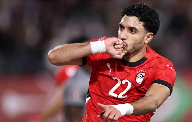 عمر مرموش ينهي صيامه التهديفي مع منتخب مصر أمام جنوب السودان «فيديو»