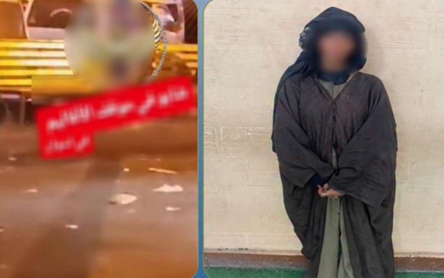 تعاني من اضطرابات نفسية.. ملابسات فيديو تعاطي سيدة المخدرات بموقف بأسوان