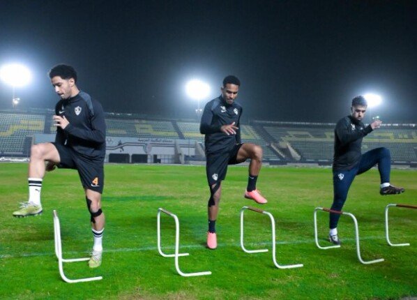 الزمالك يخفف الحمل البدني للاعبين قبل ودية مودرن سبورت