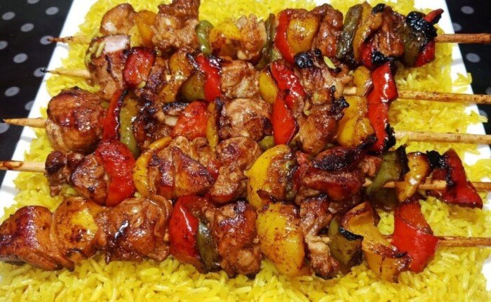 طريقة عمل شيش طاووق في المنزل بطريقة سهلة وبسيطة