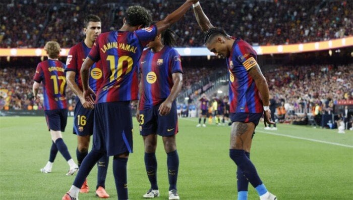 موعد مباراة برشلونة القادمة بعد الفوز على ليفانتي في الدوري الإسباني