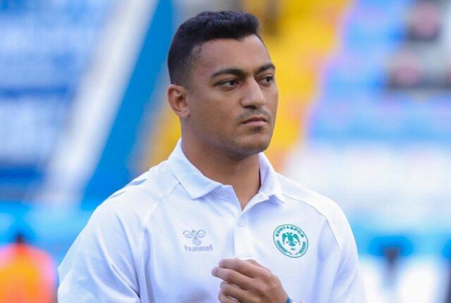 مصطفى محمد أمام مهمة خاصة في كونيا سبور خلال فترة التوقف الدولي