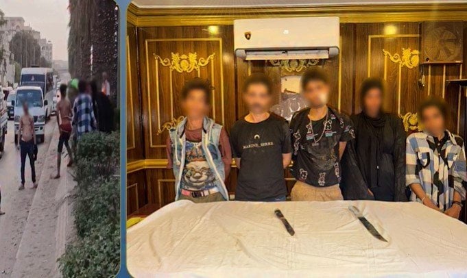 خلاف على الارتباط ببائعة مشروبات.. تفاصيل مشاجرة الأهرام بالأسلحة البيضاء