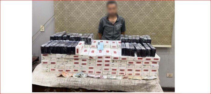 الداخلية تضبط 2000 عبوة سجائر مهربة ومجهولة المصدر في القاهرة
