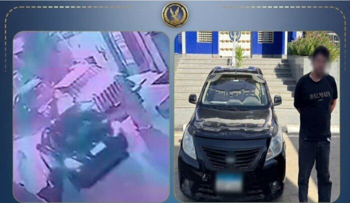 ضبط سائق سيارة اصطدم بسيدة لخلاف على مكان النزول في القاهرة