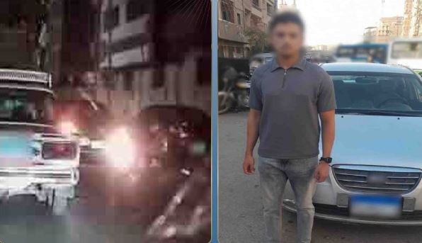 ضبط طالب بتهمة السير عكس الاتجاه بالقاهرة
