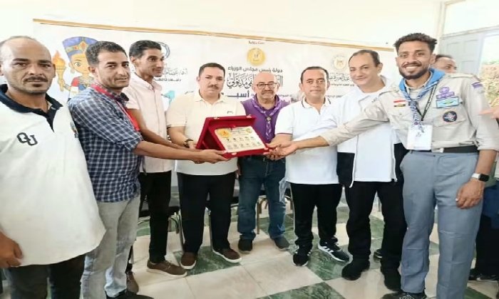 جامعة قنا تحصد المستوى الأول في جميع المجالات الكشفية بأسبوع شباب الجامعات الـ14 بالمنيا