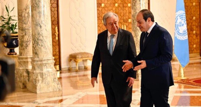 الرئيس السيسي يؤكد حرص مصر على تعزيز التعاون مع الأمم المتحدة ووكالاتها المختلفة