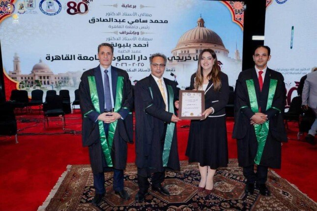 رحاب فارس بعد تكريمها من جامعة القاهرة: العطاء الحقيقي يترك أثرًا لا يُنسى