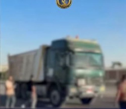 ضبط سائق «نقل» اصطدم بسيارة ملاكي في الشرقية
