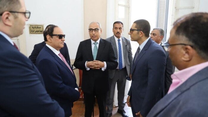 رئيس مجلس الدولة يبحث مع محافظ بورسعيد أوجه التعاون والتنسيق