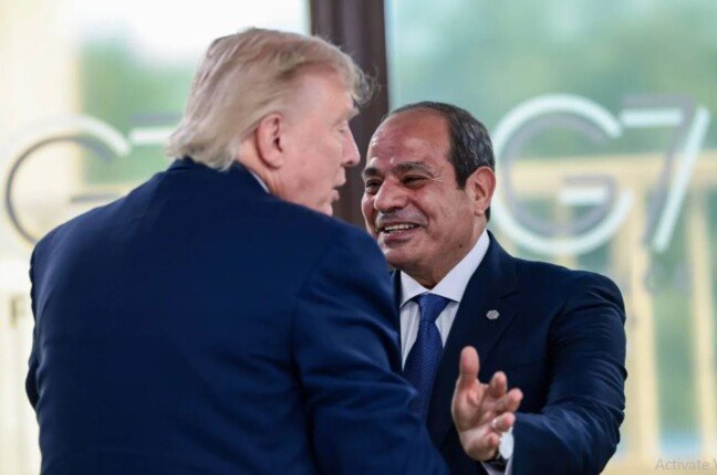 مدير المخابرات المركزية الأمريكية ينقل تحيات «ترامب» إلى الرئيس السيسي.. ماذا قال؟