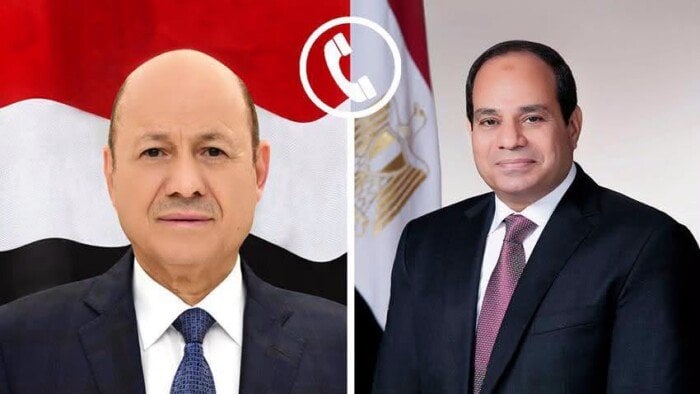 الرئيس السيسي يؤكد موقف مصر الداعم لأمن واستقرار اليمن