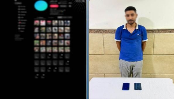 ضبط عنصر جنائي أدار صفحة لبيع الأسلحة البيضاء بمقابل مادي