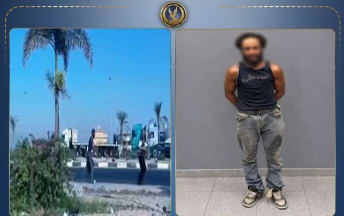 حقيقة فيديو مطاردة فرد شرطة في الإسماعيلية.. ضبط مرتكب الواقعة