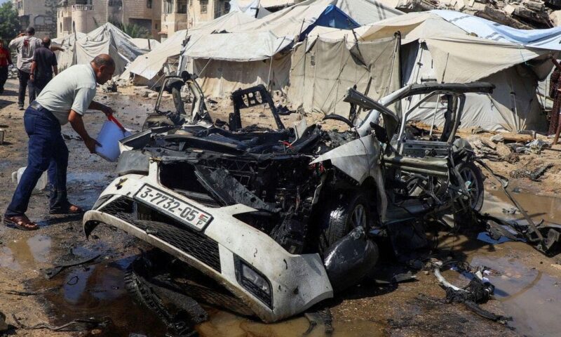 قتيلان في غارة إسرائيلية على سيارة في غزة