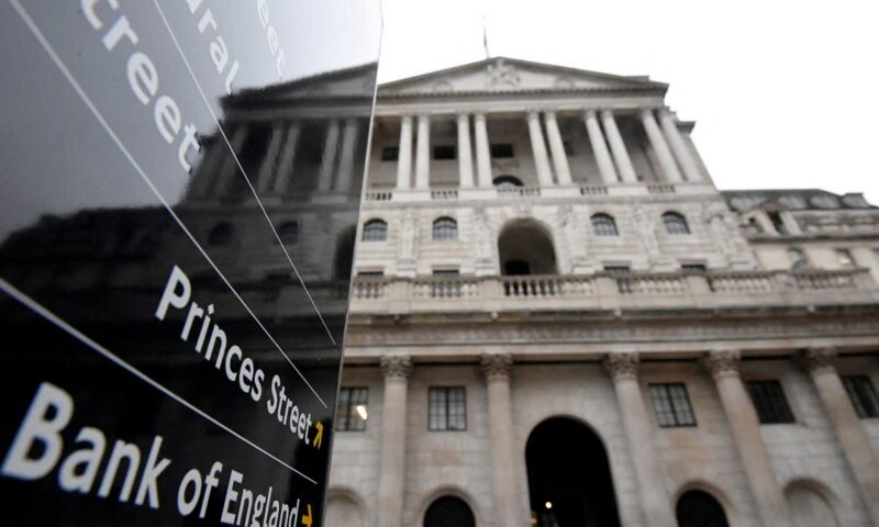 بنك إنجلترا يثبت الفائدة عند 3.75% تماشيا مع التوقعات
