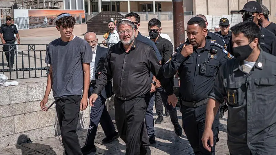 بن غفير يطلب من العليا فتح الأقصى للمستوطنين يوم السبت