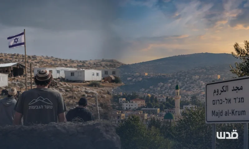 خاص | مجد الكروم في مواجهة “فتية التلال”.. هل تنتقل تجربة البؤر الرعوية من الضفة إلى الجليل؟