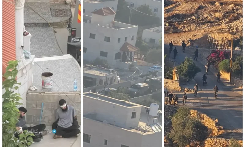 اقتحام واسع للمغير.. اعتقالات وتعطيل المدارس وإغلاق البلدة
