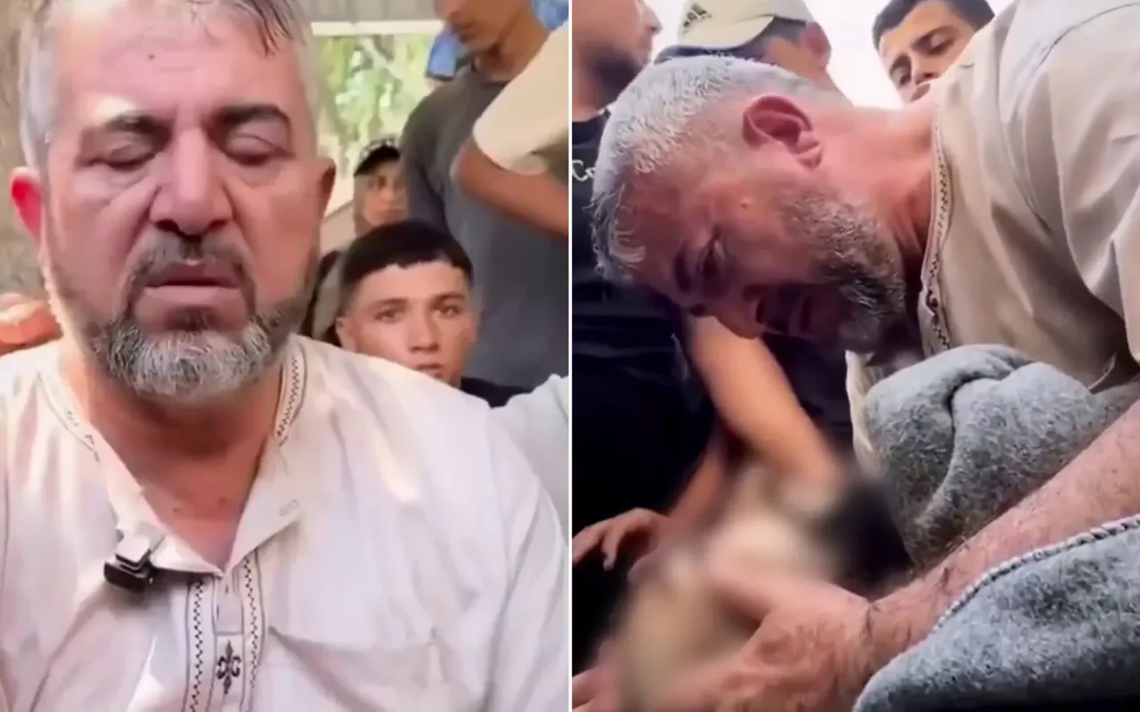 منير البرش يرثي نجله الشهيد بصير: ربح البيع يا ولدي