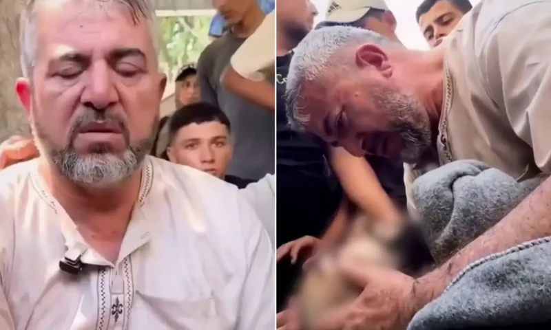 منير البرش يرثي نجله الشهيد بصير: ربح البيع يا ولدي
